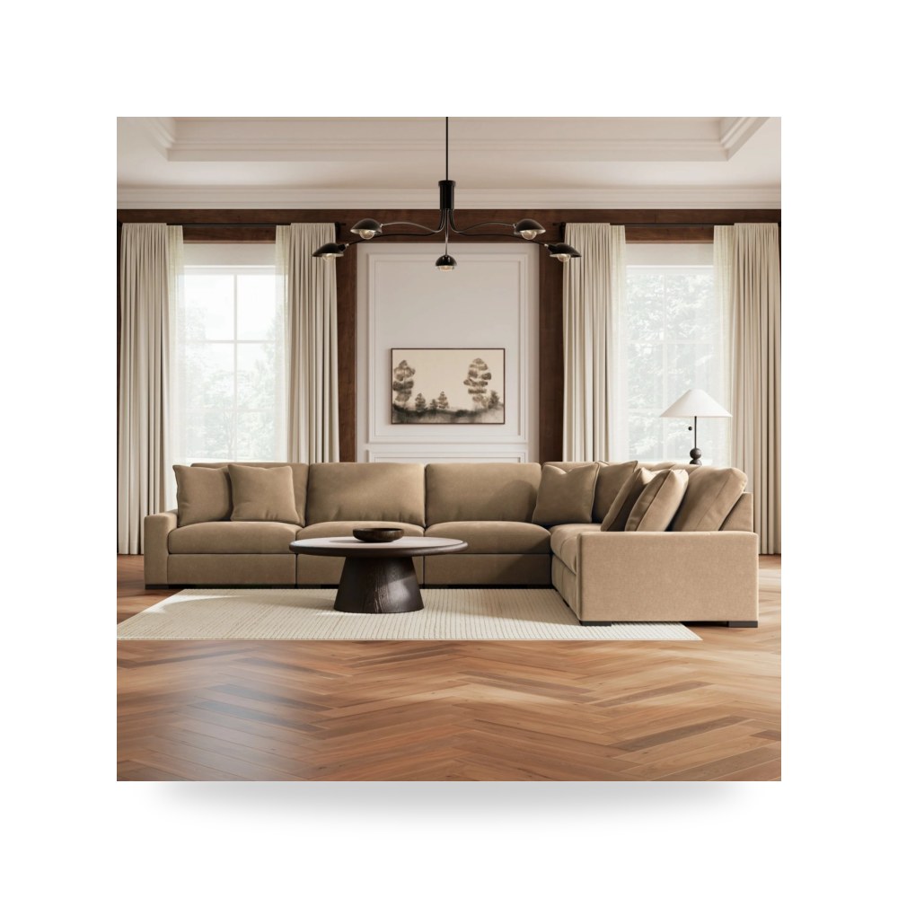 كنب زاوية أريكة مقطعية آشلي Ashley Furniture موديل 73610S17