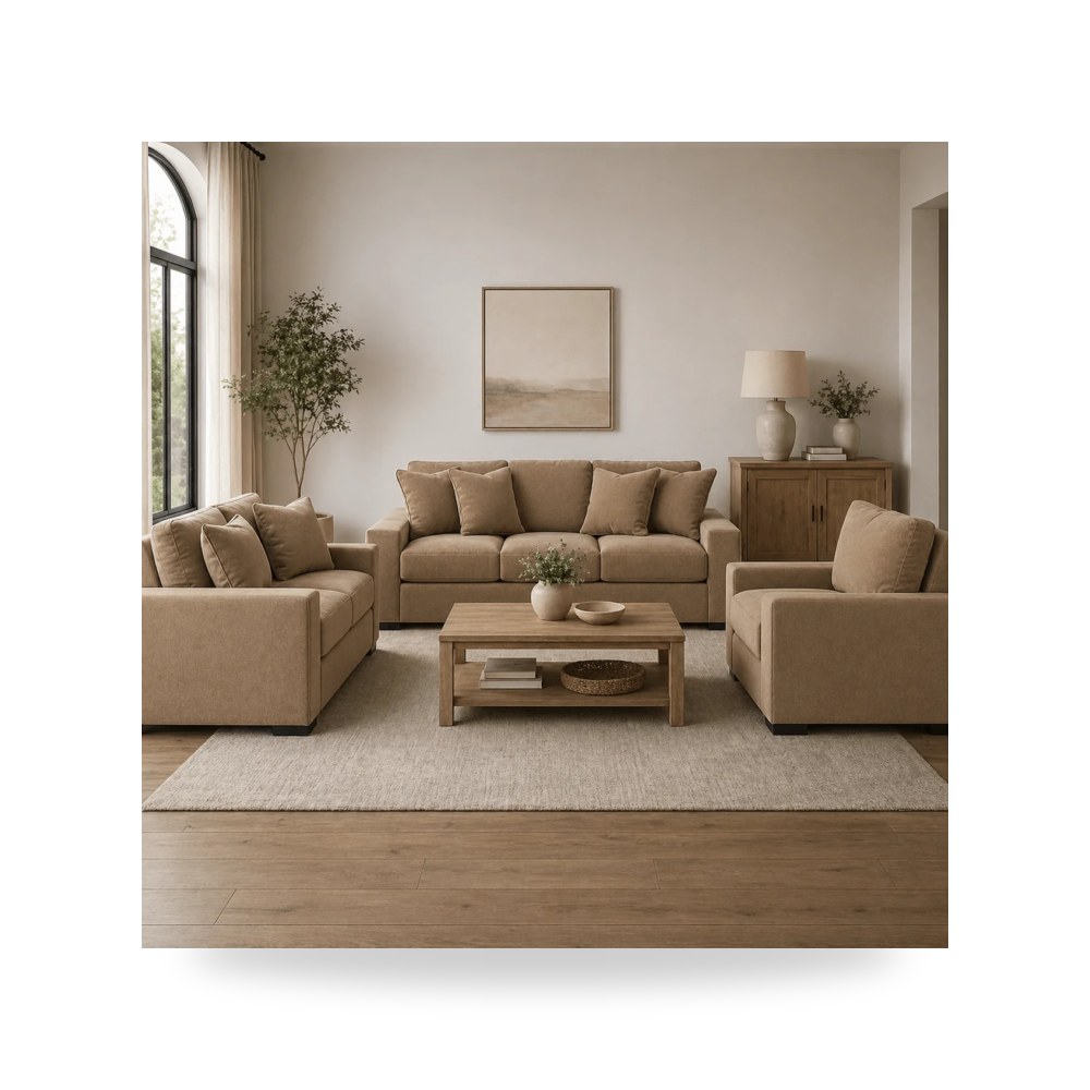 طقم كنب غرفة معيشة آشلي Ashley Furniture موديل 73610 SofaSet