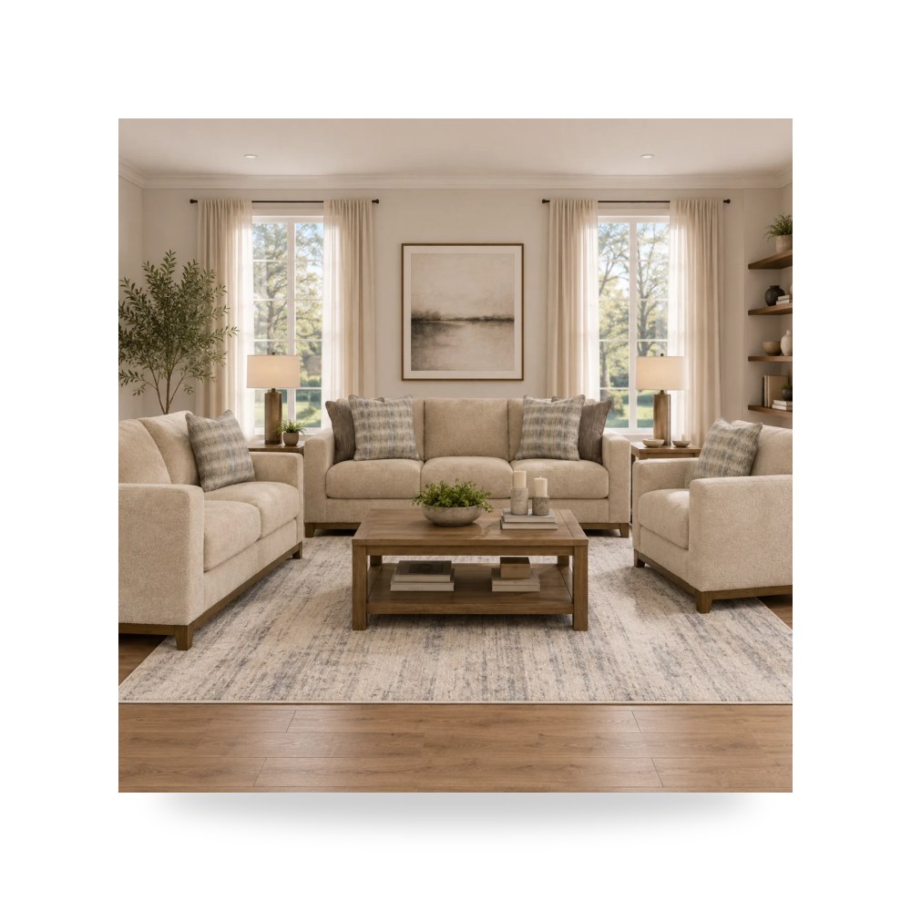 طقم كنب غرفة معيشة آشلي Ashley Furniture موديل 48902 kit موديل 48902-kit