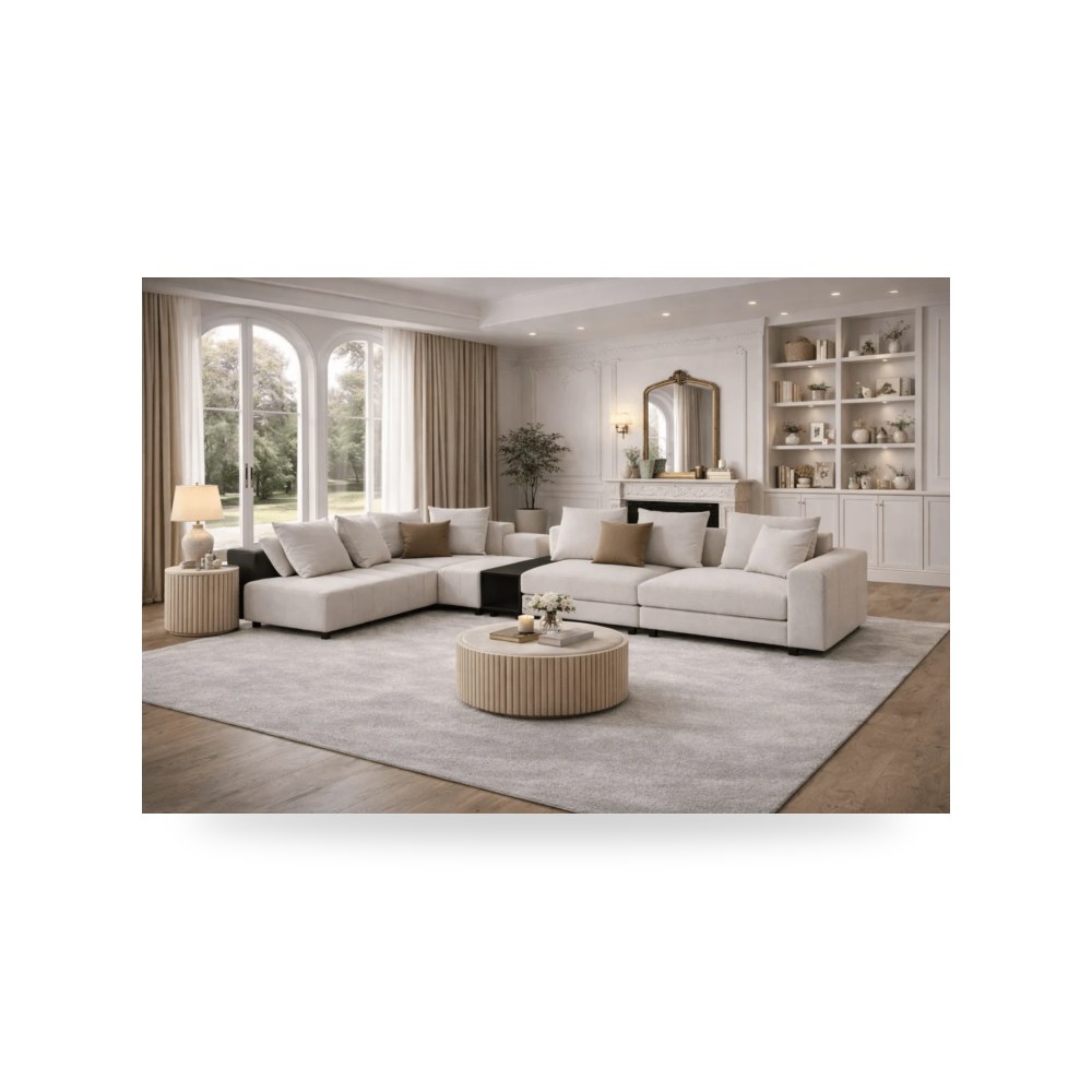 كراسي ومقاعد فاخرة - أريكة زاوية Como - طراز R2260-0004KT