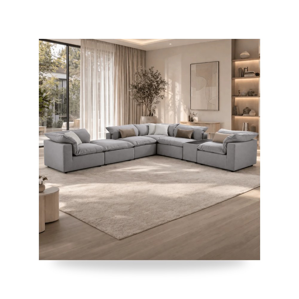 كراسي ومقاعد فاخرة - أريكة زاوية Cozy - طراز R2260-0002KT