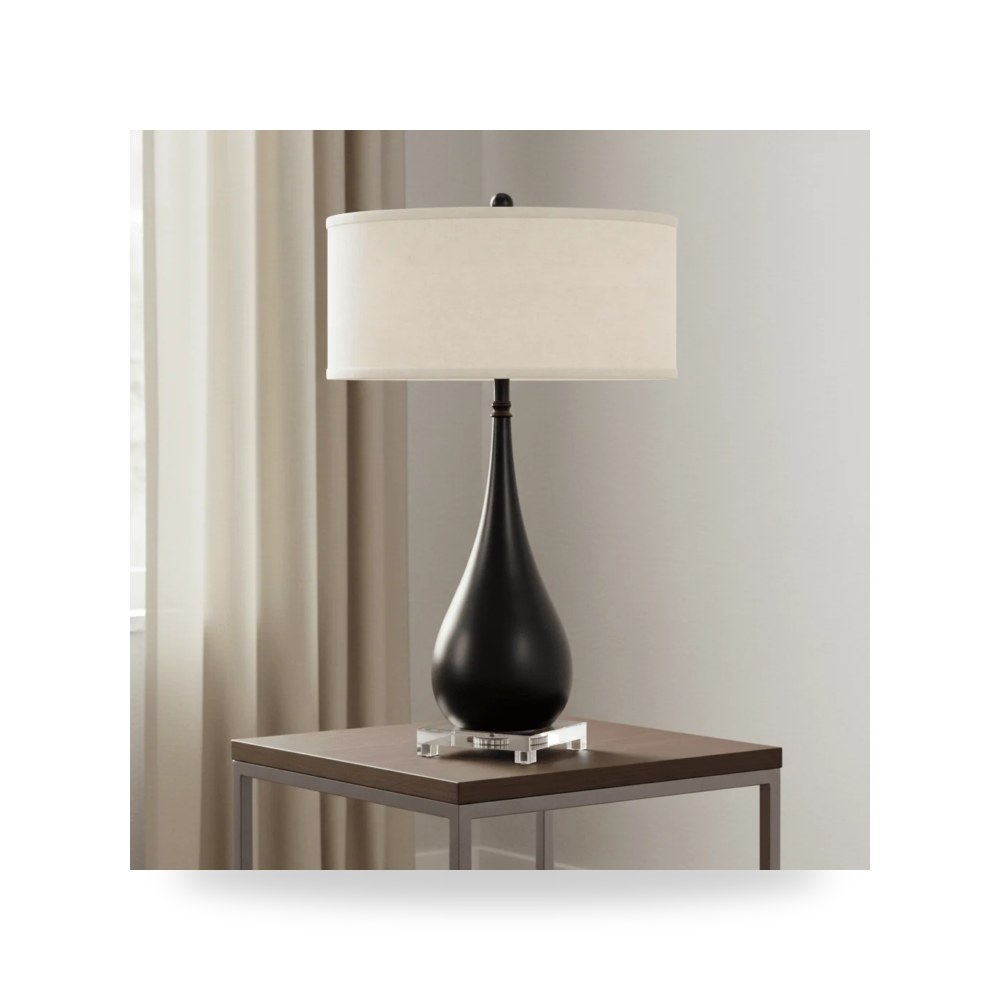 أباجورة طاولة أسود أترموست Uttermost موديل 27048 1 B