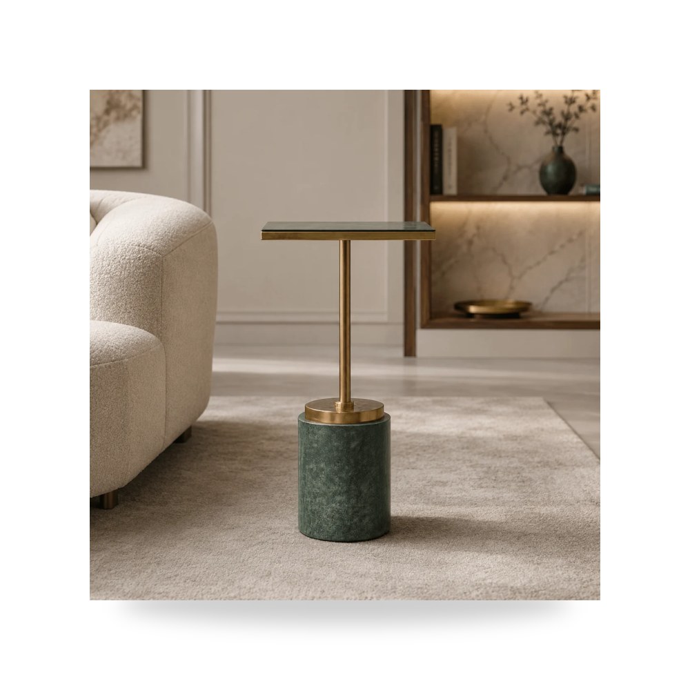 طاولة جانبية أخضر Marble أترموست Uttermost