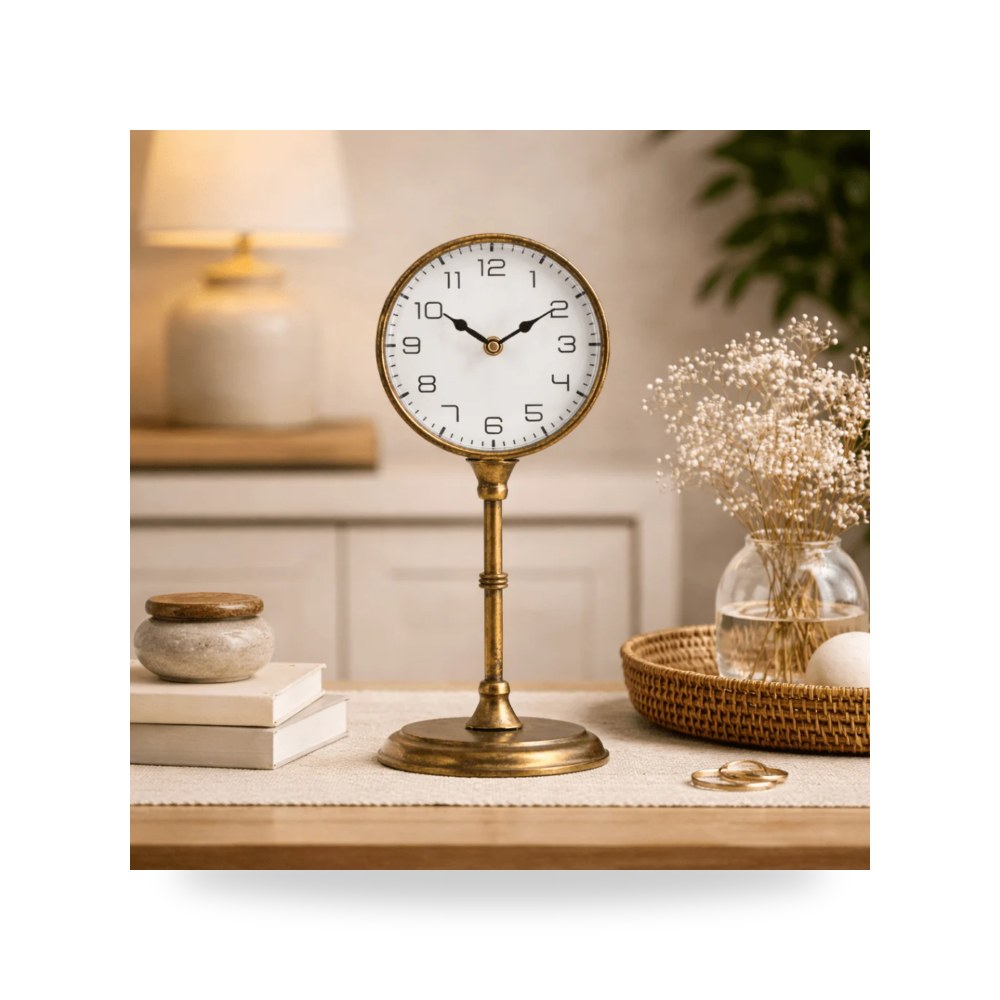 طاولة Clock, ذهبي روتس