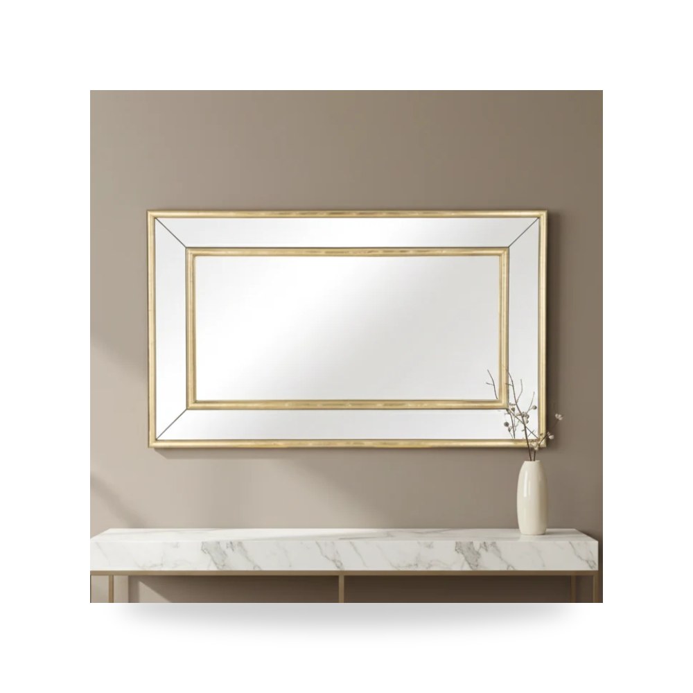 مرآة ذهبي BOX Sagebrook 47×79 موديل Sagebrook Home موديل 18118