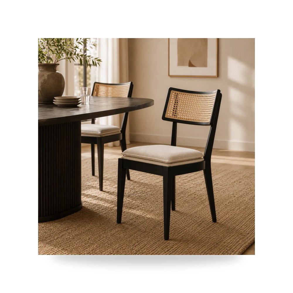 كرسي طعام فاخر - كرسي طعام موديل R2049 D0011DC - طراز R2049-D0011DC