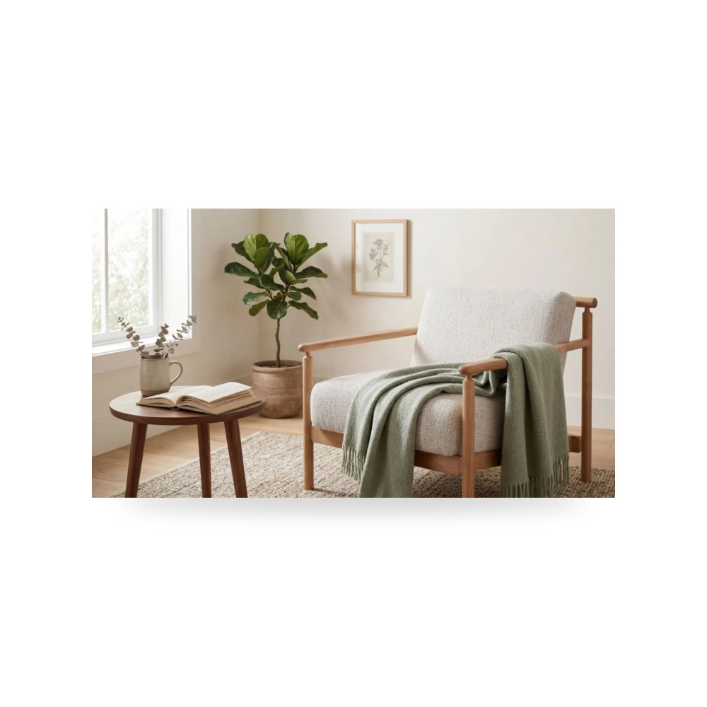 كرسي جلوس بتصميم أنيق - كرسي أبيض Vera - طراز R2049-A000622