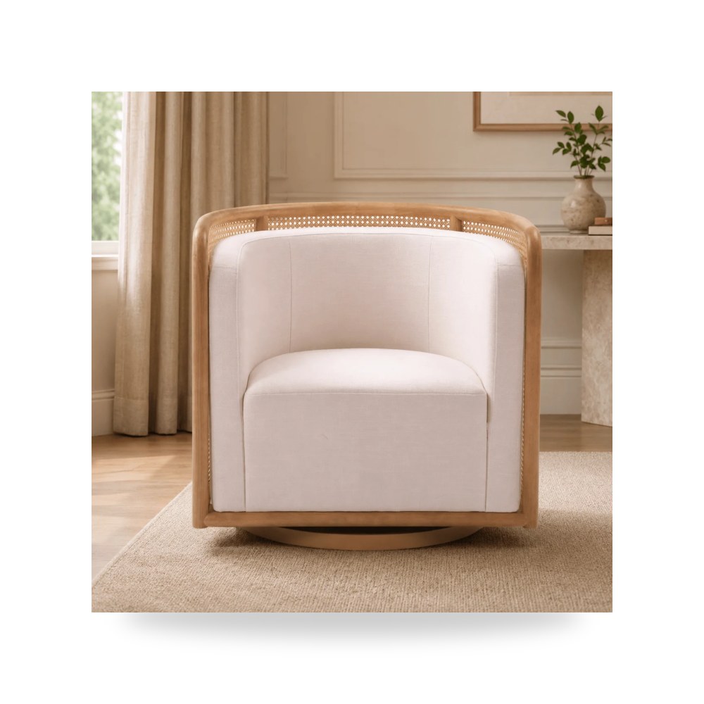 كرسي جلوس بتصميم أنيق - كرسي أبيض موديل R2049 A000422 - طراز R2049-A000422