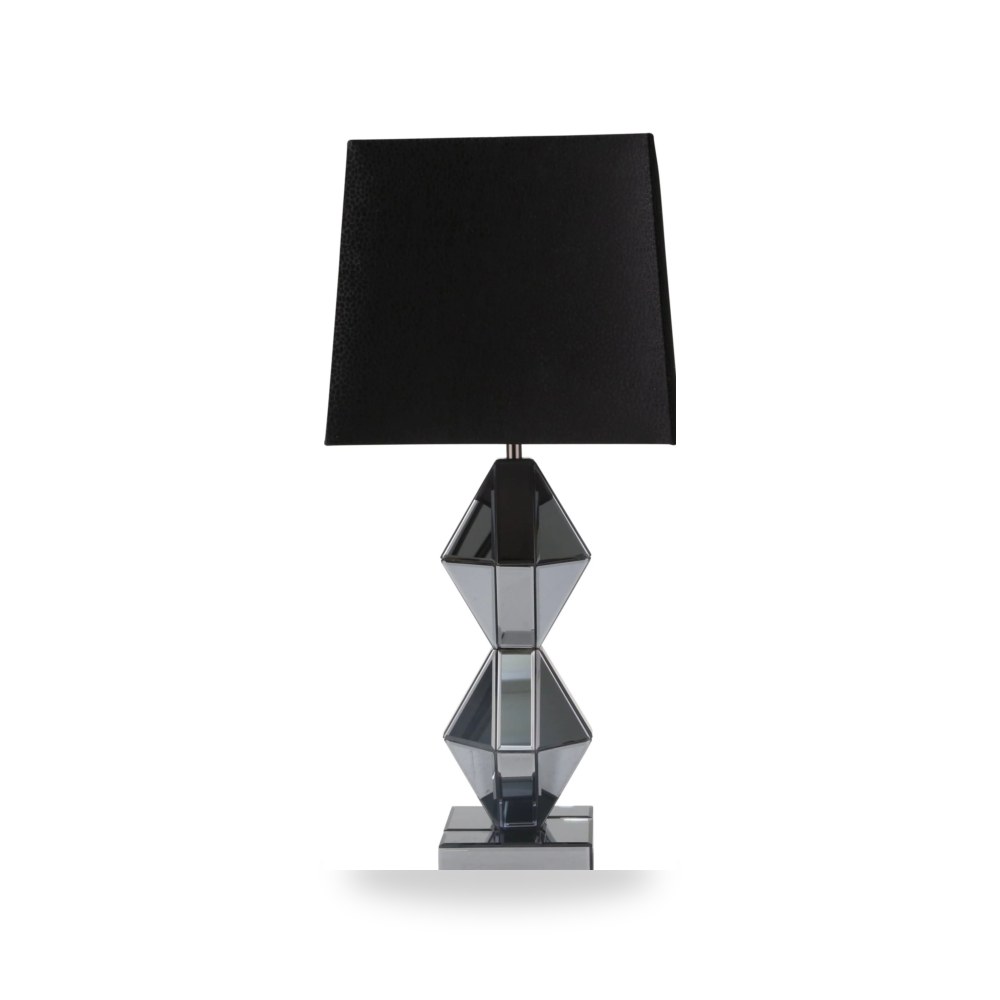 مصباح طاولة أسود GEOMETRIC Sagebrook Home موديل 50375