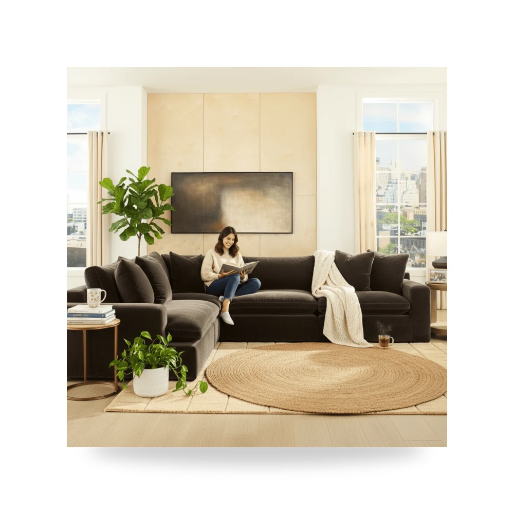 كنب زاوية أريكة مقطعية آشلي Ashley Furniture موديل 67807S2