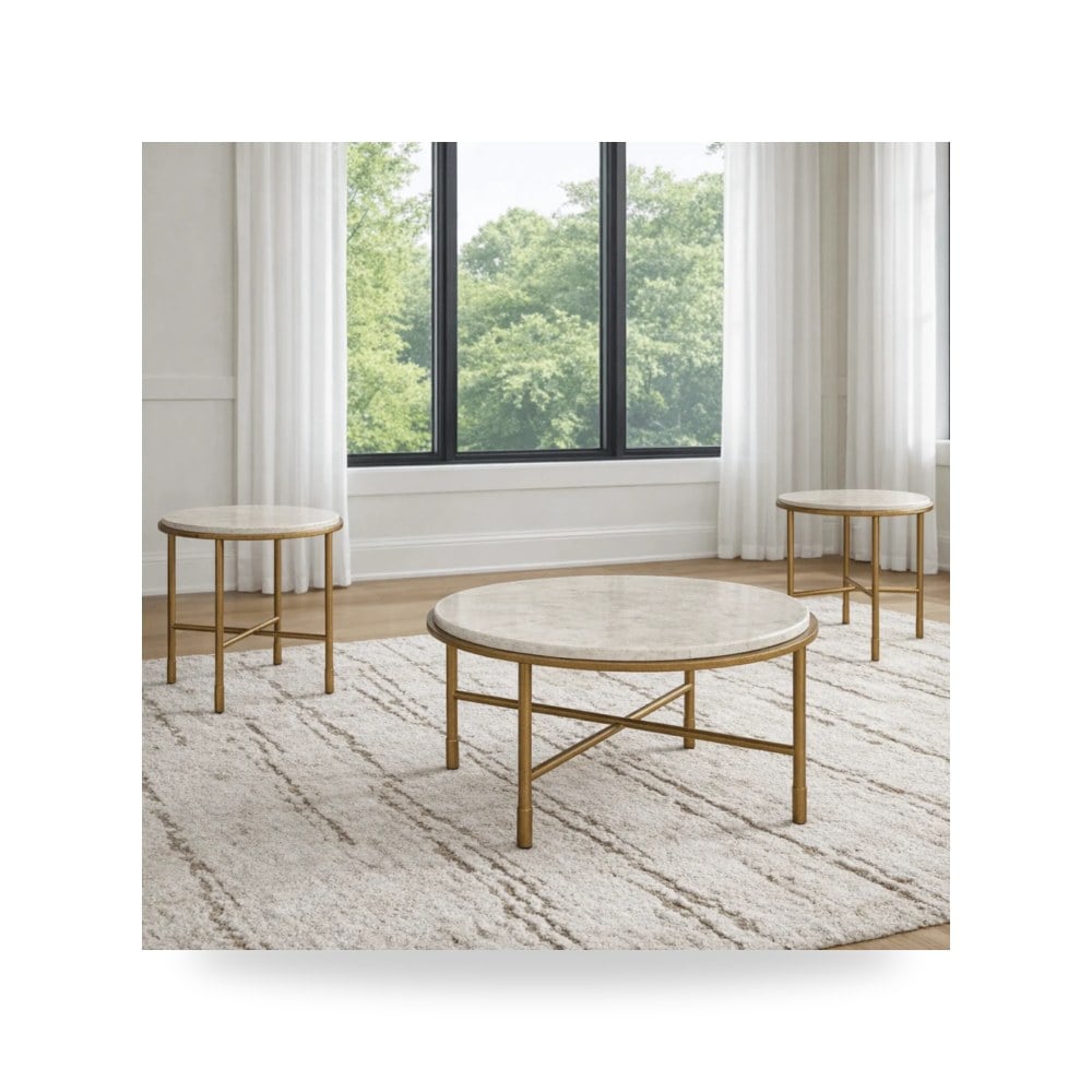 طقم طاولات آشلي Ashley Furniture موديل T643 Set موديل T643-Set