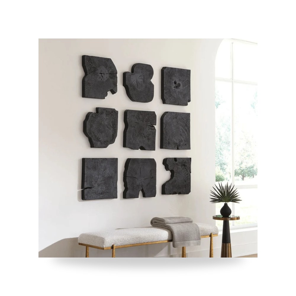 مرآة ديكور جدارية ديكور جداري أسود Uttermost