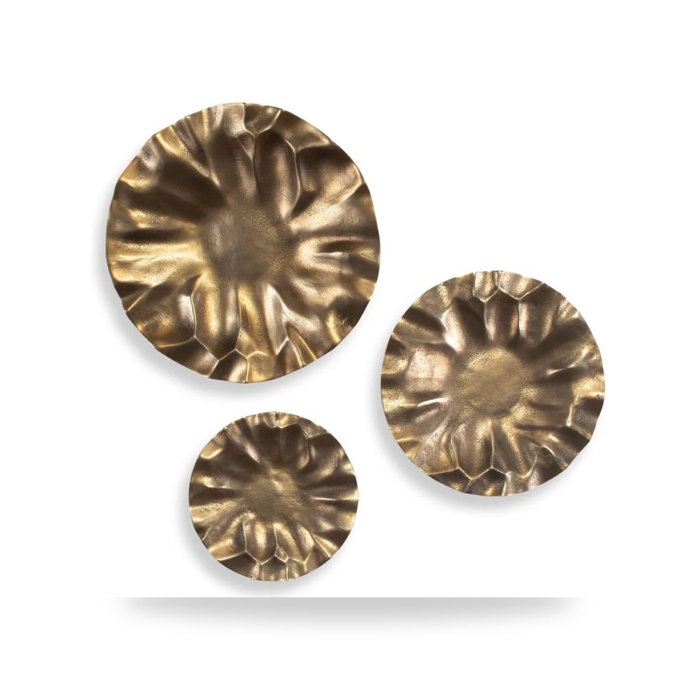 مرآة ديكور جدارية ديكور جداري طقم 3 قطع Uttermost
