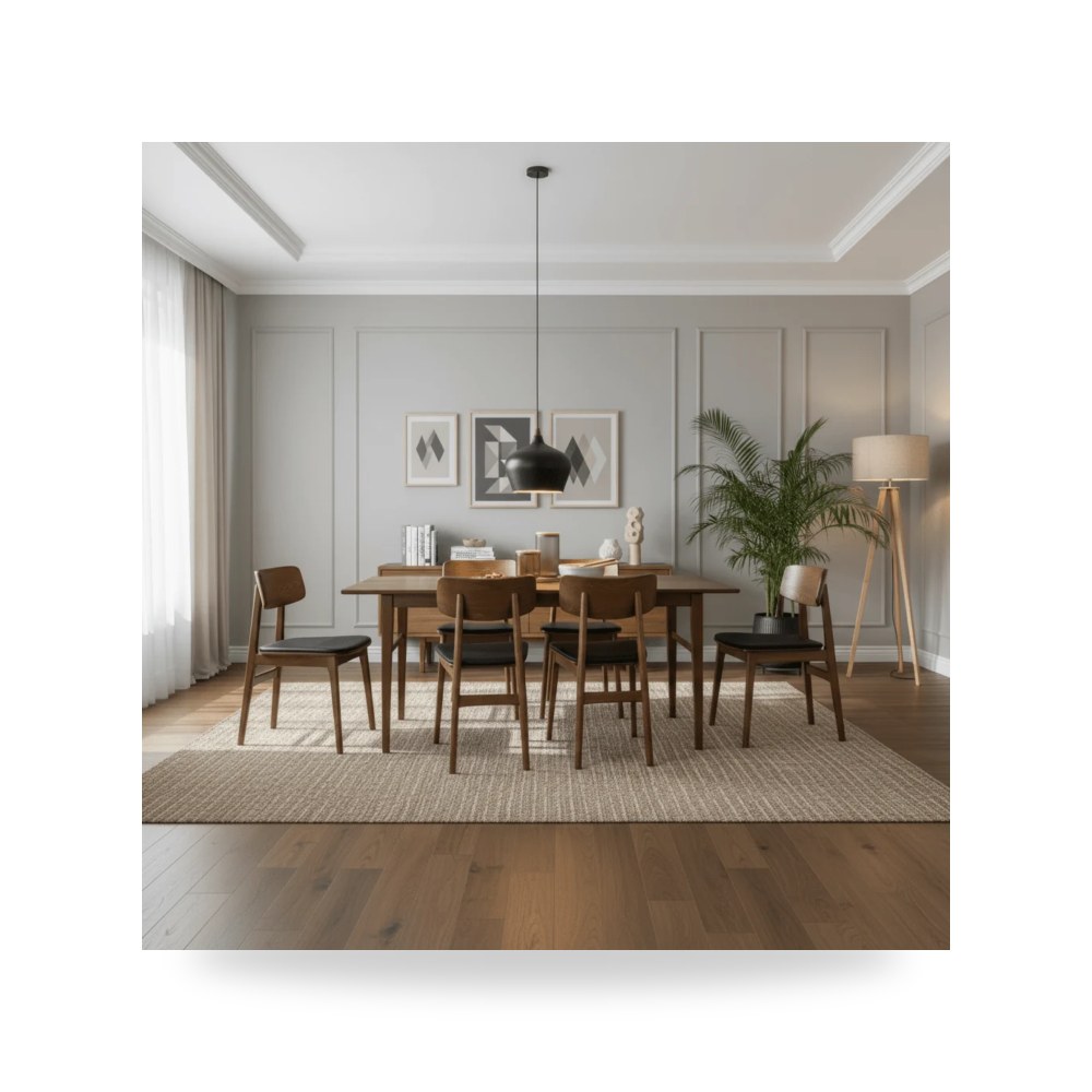 طاولة طعام HAYTON 900×1800 موديل 146095 Al Rugaib Office Solutions