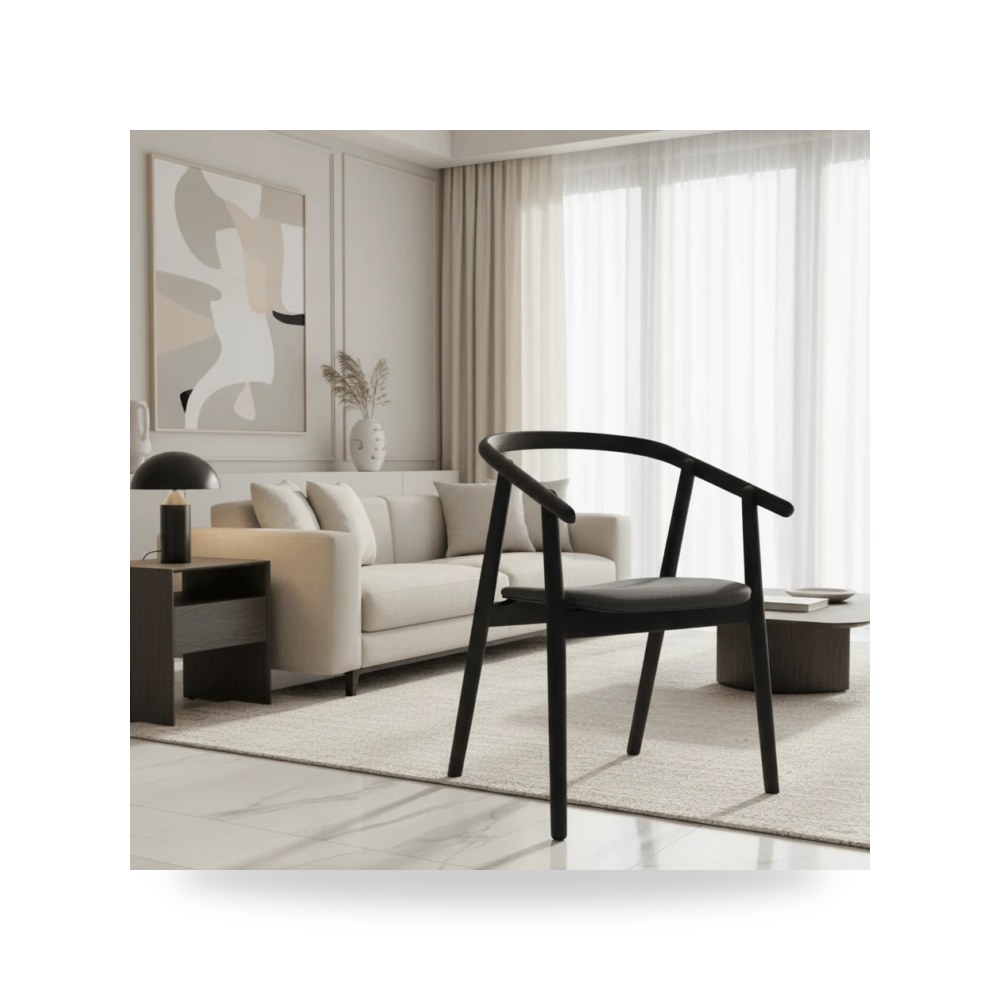 كرسي طعام فاخر - كرسي طعام GERD معتمد - من Al Rugaib Office Solutions - طراز 241003