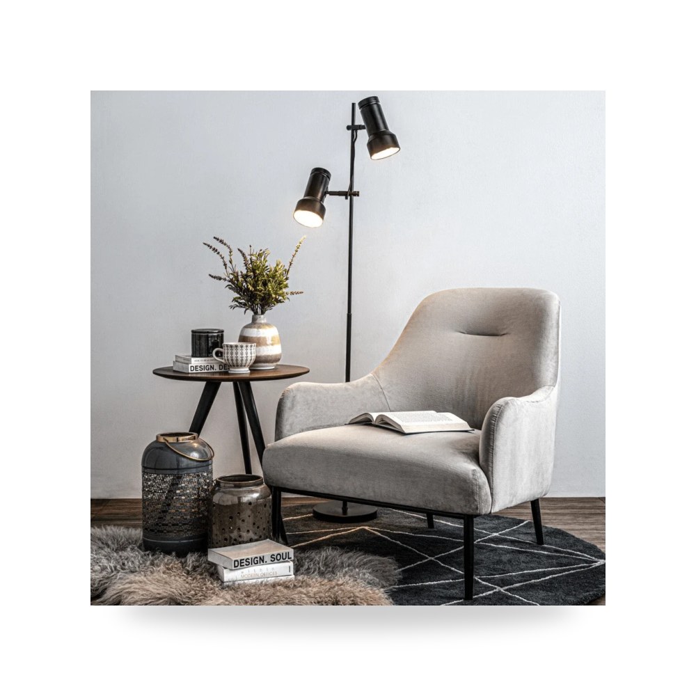 كرسي جلوس بتصميم أنيق - كرسي BRIXTON LOUNGE معتمد - من Al Rugaib Office Solutions