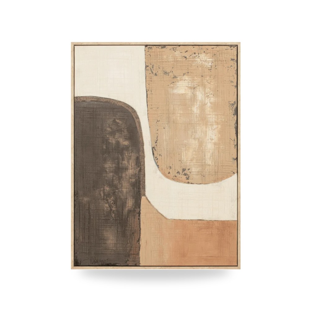 لوحة جدارية فنية 36X48 FELIX HANDPAINTED Sagebrook Home موديل EV70484