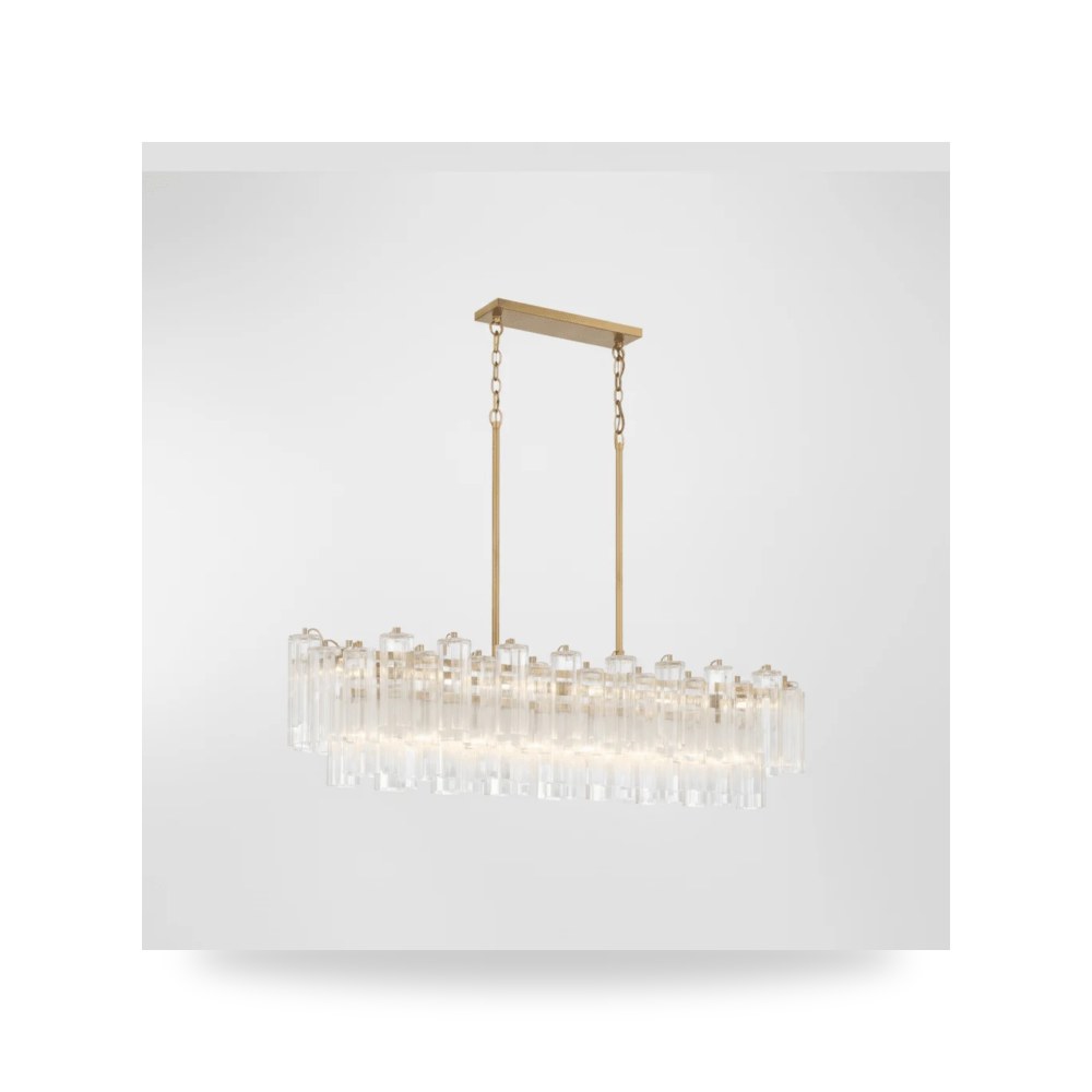 ثريا معلقة فاخرة - Opaline Chandelier - طراز GDD06030-GLA - مقاس
