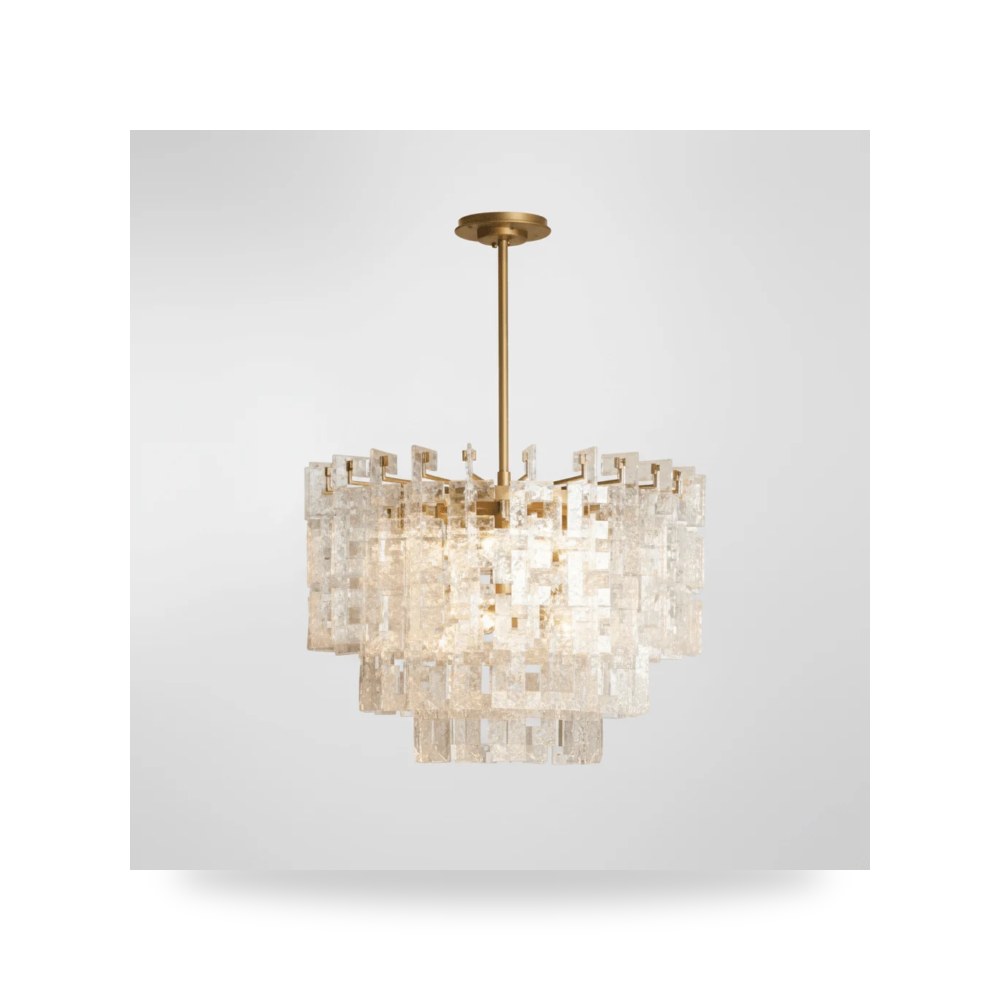 ثريا معلقة فاخرة - Cadiz Chandelier - طراز GDD06026-GLA - مقاس 110cm