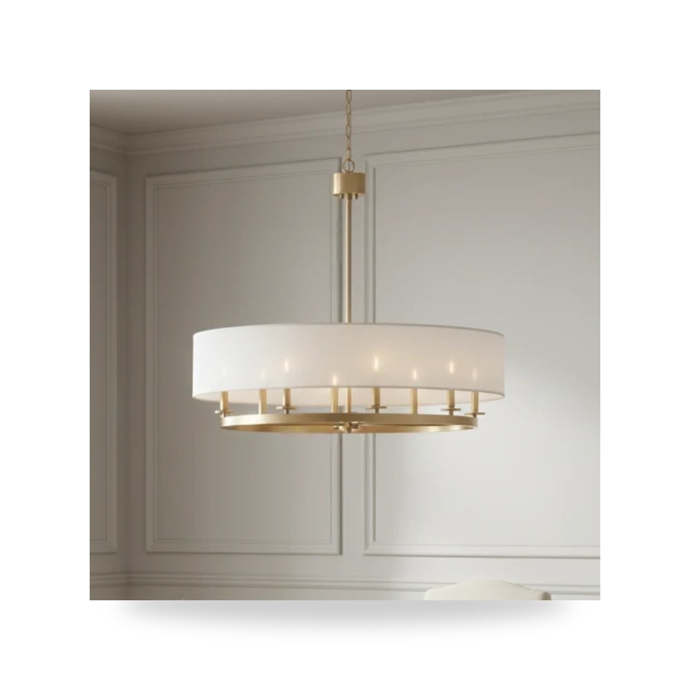 ثريا معلقة فاخرة - Laura Chandelier - طراز GDD05994-GLA