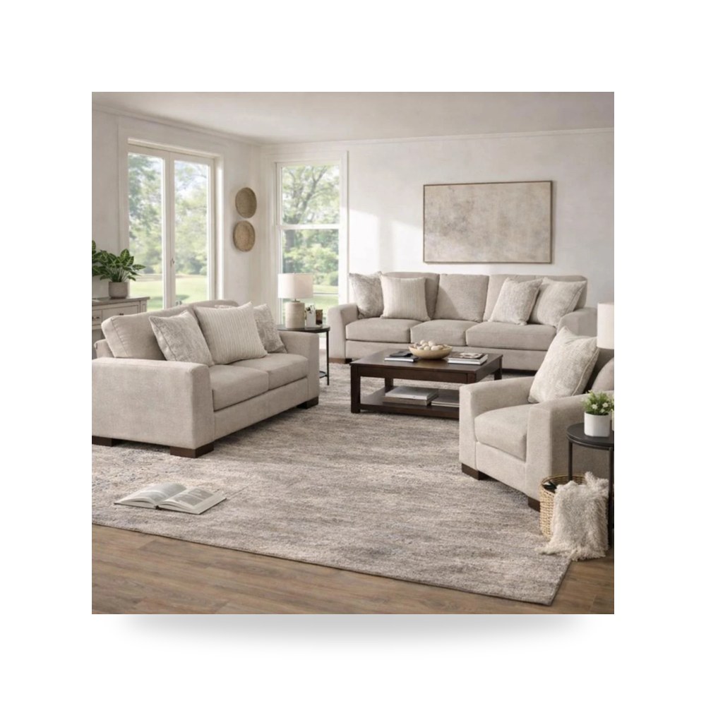 طقم كنب غرفة معيشة آشلي Ashley Furniture موديل W22970 XL موديل W22970-XL-SofaSet Ashley