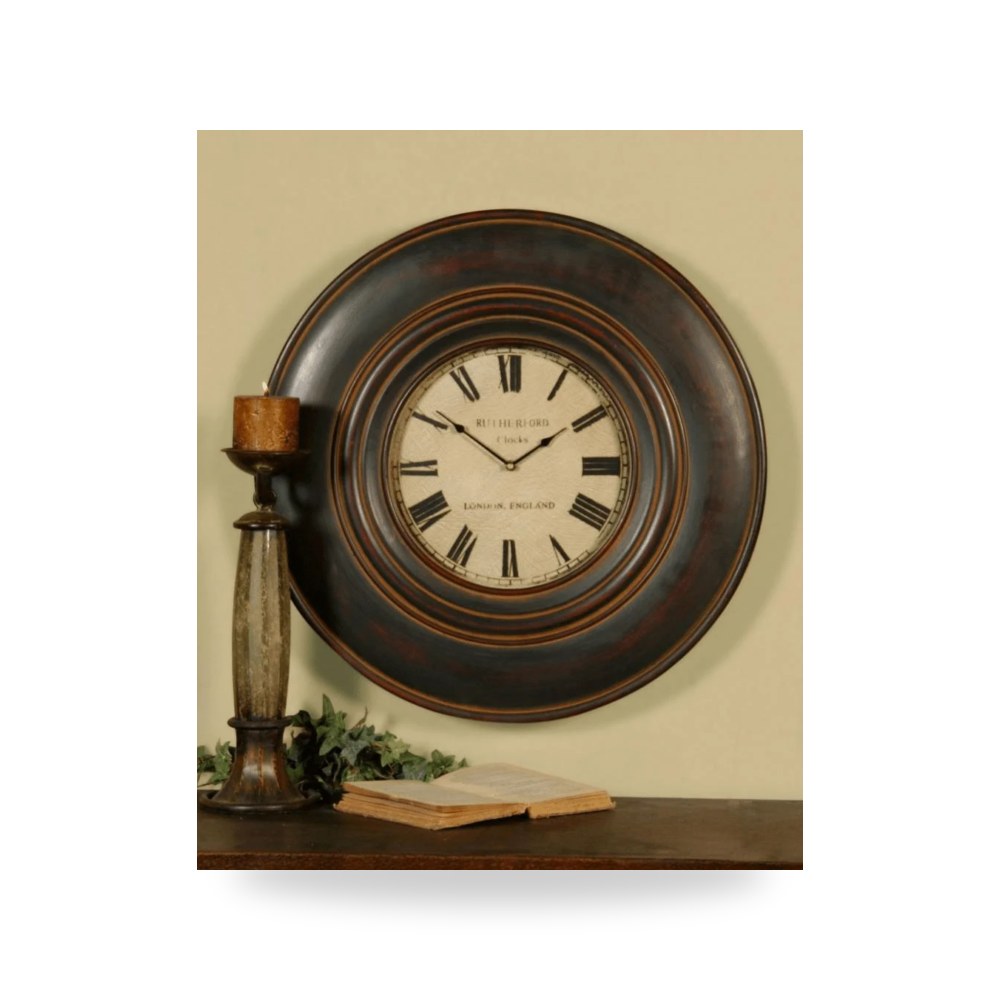 ساعة حائط ديكورية كلاسيكية وعصرية فاخر أترموست (Uttermost)