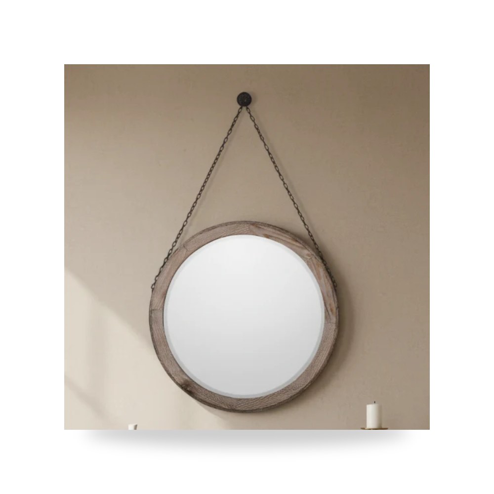 مرآة ديكور Loughlin Round Uttermost
