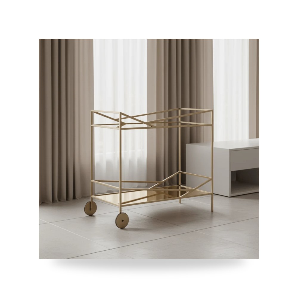 مرآة ديكور جدارية Serving Carts Caracole