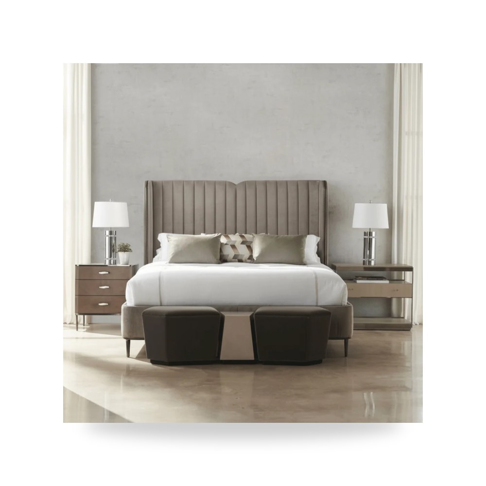 سرير نوم فاخر - سرير Caracole Classic Continuum - طراز CLA-422-123