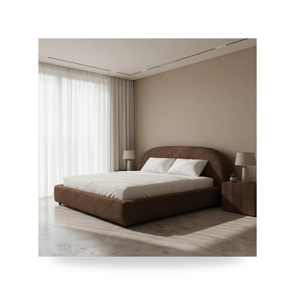 سرير نوم فاخر - سرير نوم موديل R1572 B0010 - طراز R1572-B0010-K180