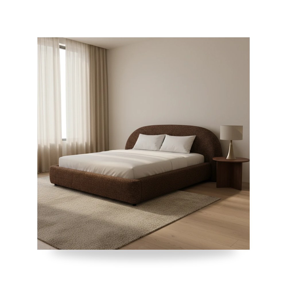 سرير نوم فاخر - سرير نوم موديل R1572 B0010 - طراز R1572-B0010-KBED
