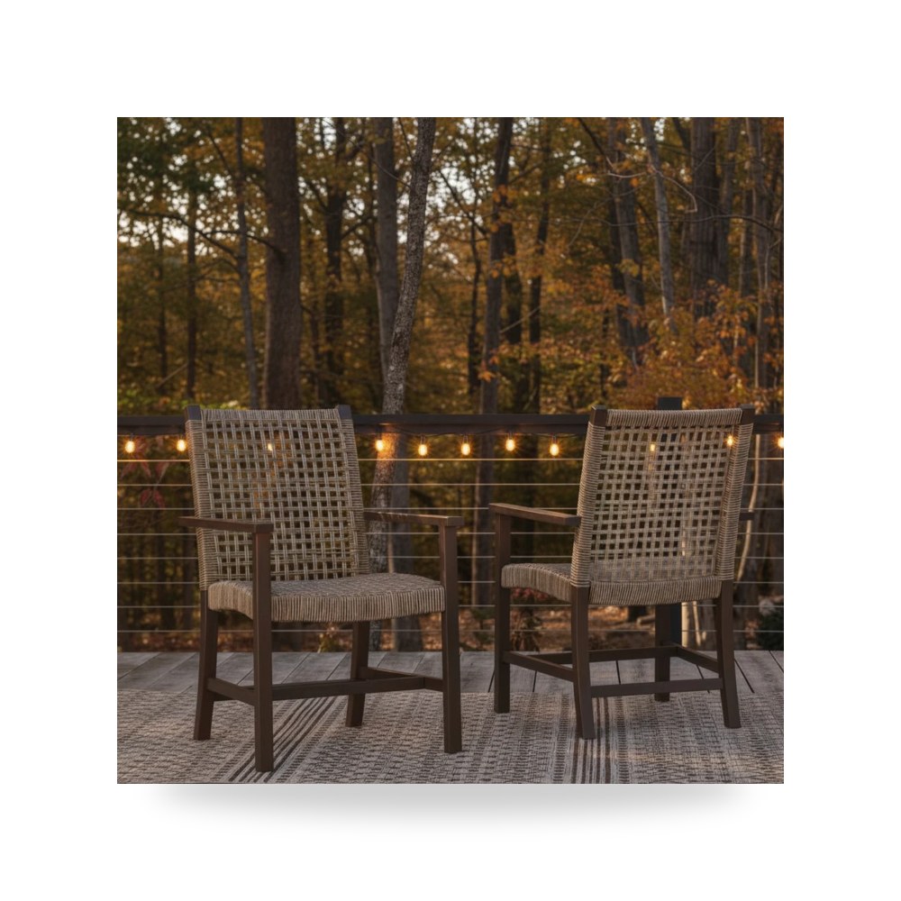 كرسي جلوس بتصميم أنيق - كرسي Germalia Outdoor Arm - طراز P730-601A