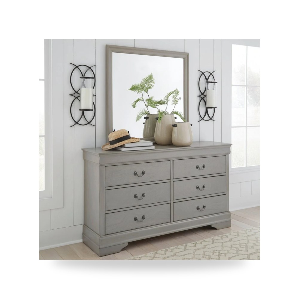 سرير نوم فاخر - مرآة Bedroom Ashley معتمد - طراز B394-36