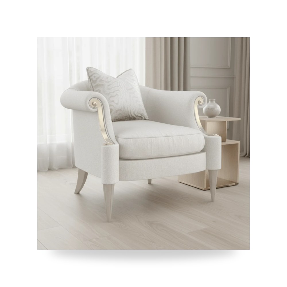 كرسي جلوس بتصميم أنيق - Lillian - Secondary Chair - من Caracole - طراز C090-020-032-A