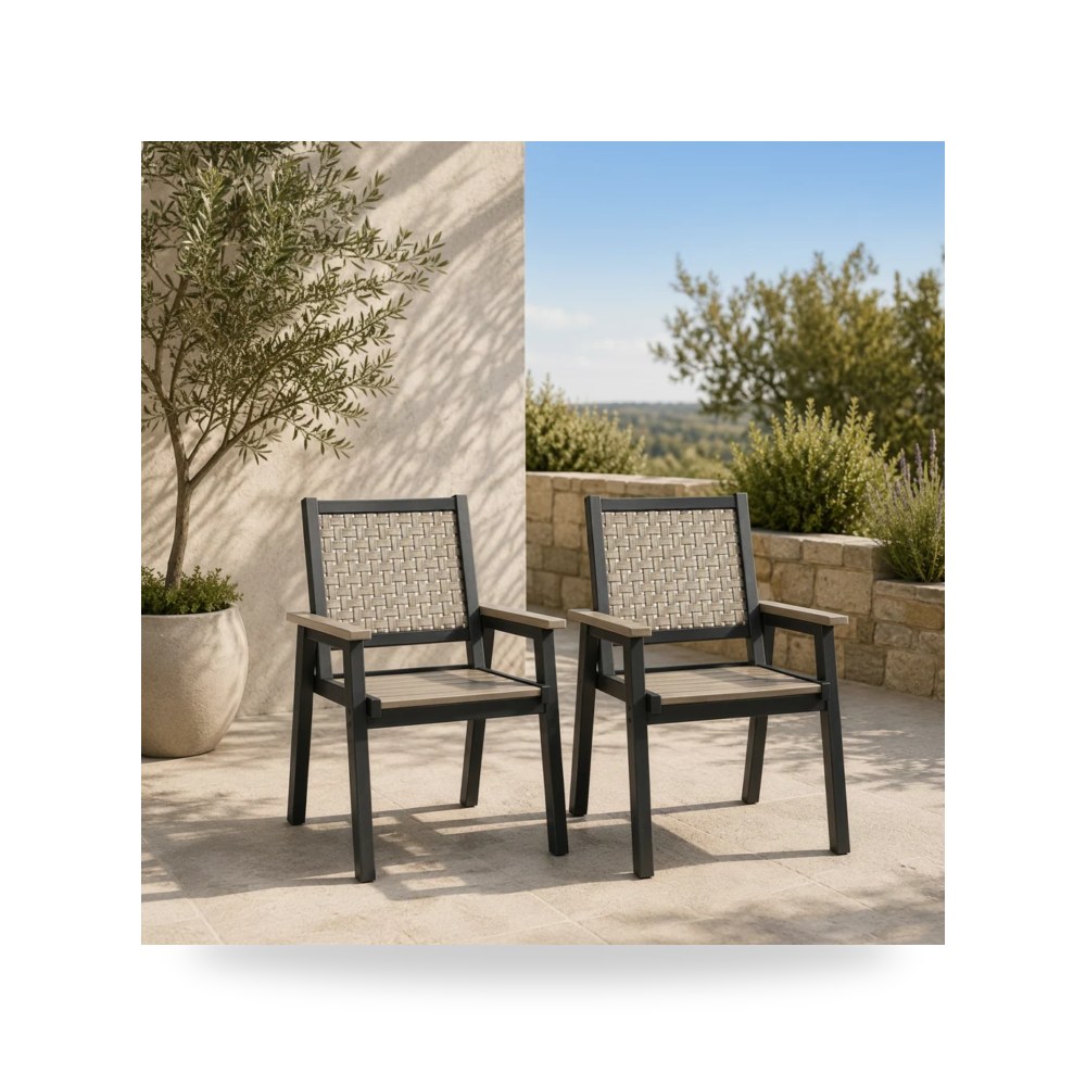 كرسي جلوس بتصميم أنيق - Outdoor Chairs Ashley موديل P384 603A