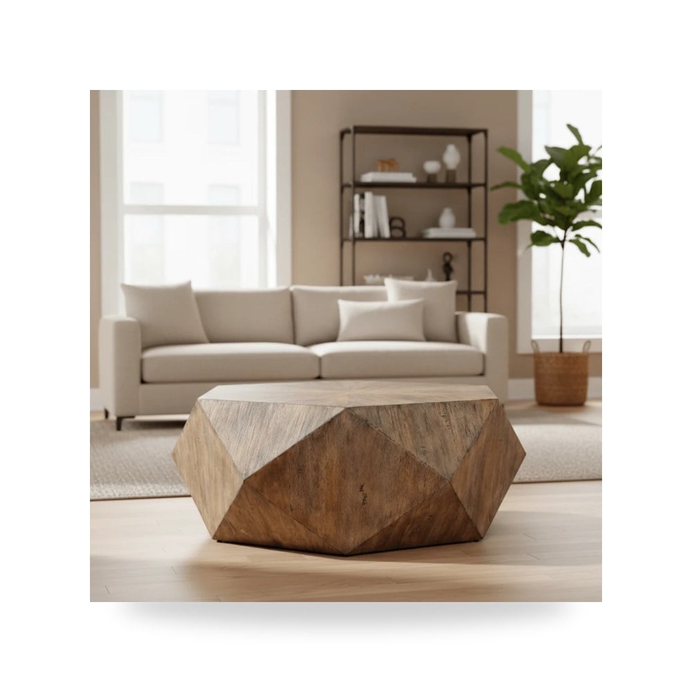 طاولة قهوة لغرفة المعيشة Volker , Honey أترموست Uttermost