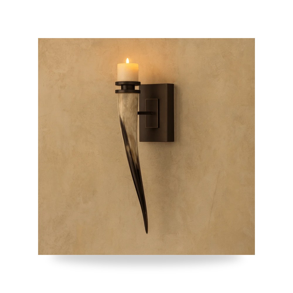 شمعدان جداري ديكوري فاخر من أترموست Uttermost