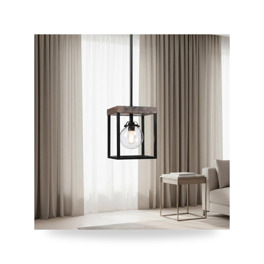 مصباح إضاءة متدلي - Pearsall Mini Pendant - من Uttermost - طراز 22183-UTT - مقاس 33.66 cm