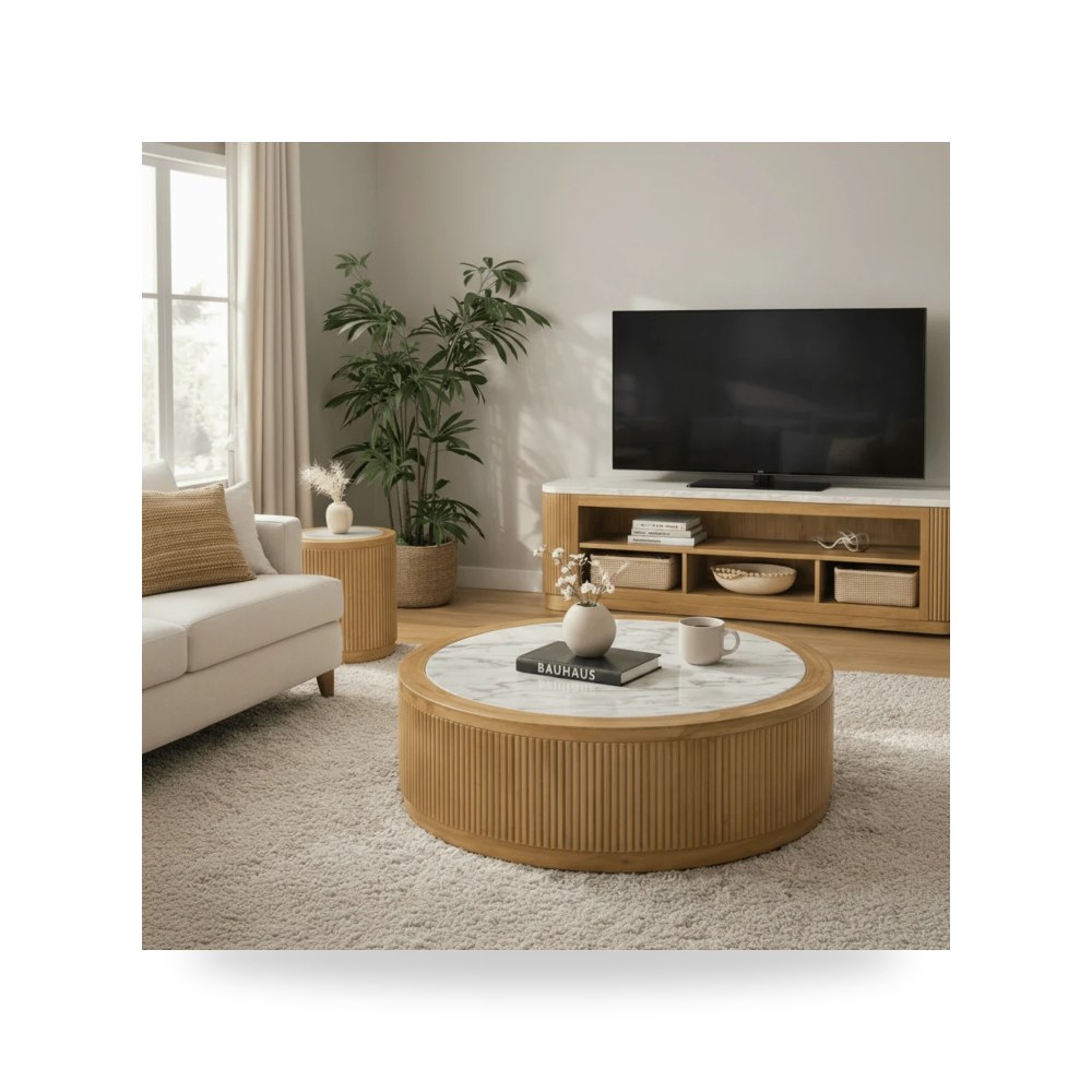 طقم طاولات آشلي Ashley Furniture موديل W808 Set موديل W808-Set