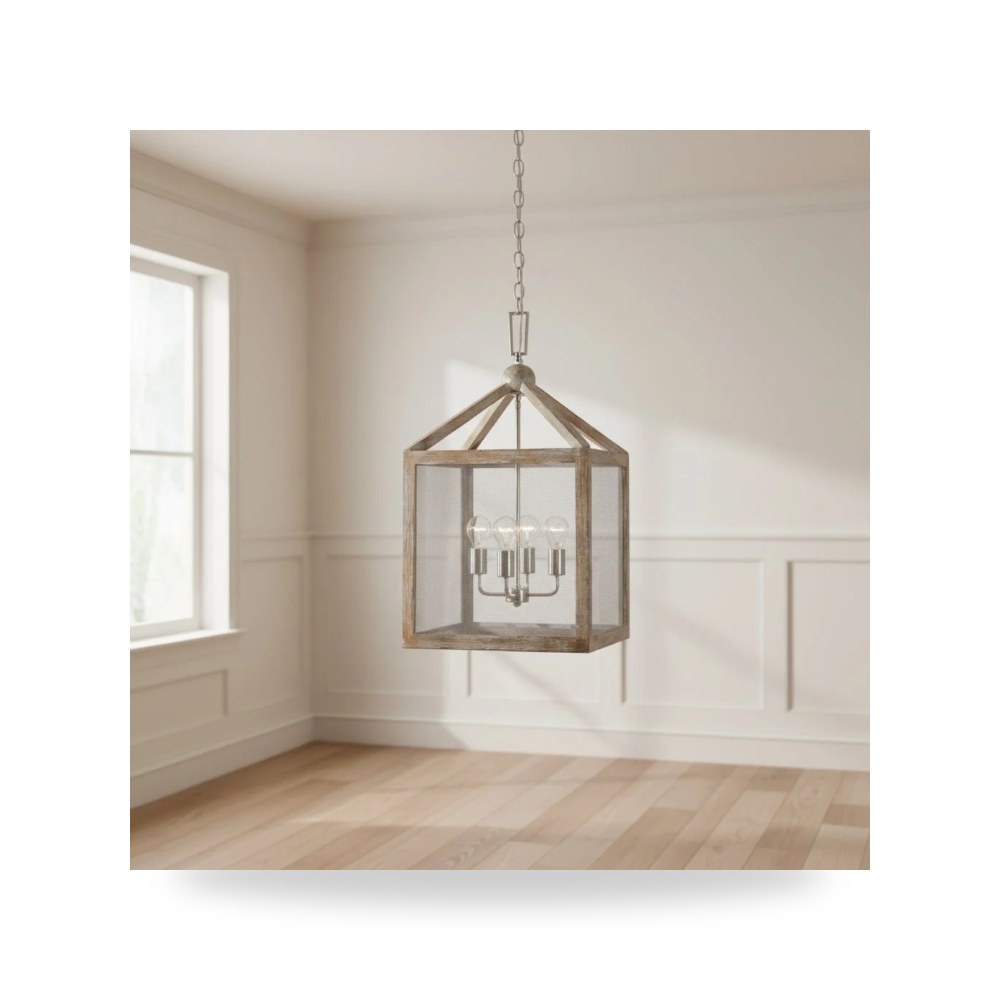 أضواء ديكورية - تعليقة إضاءة Nashua, Lt. Uttermost - طراز 22050-UTT - مقاس 73.66 cm