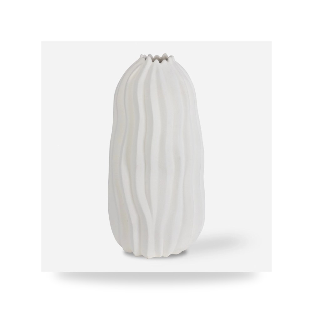 أبيض Uttermost Merritt Vase