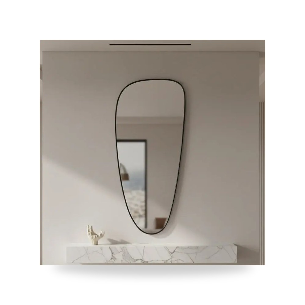 مرآة ديكور Olona Asymmetrical Modern Uttermost
