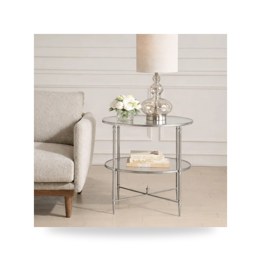 طاولة جانبية فضي أترموست Uttermost موديل 24279 SL UTT