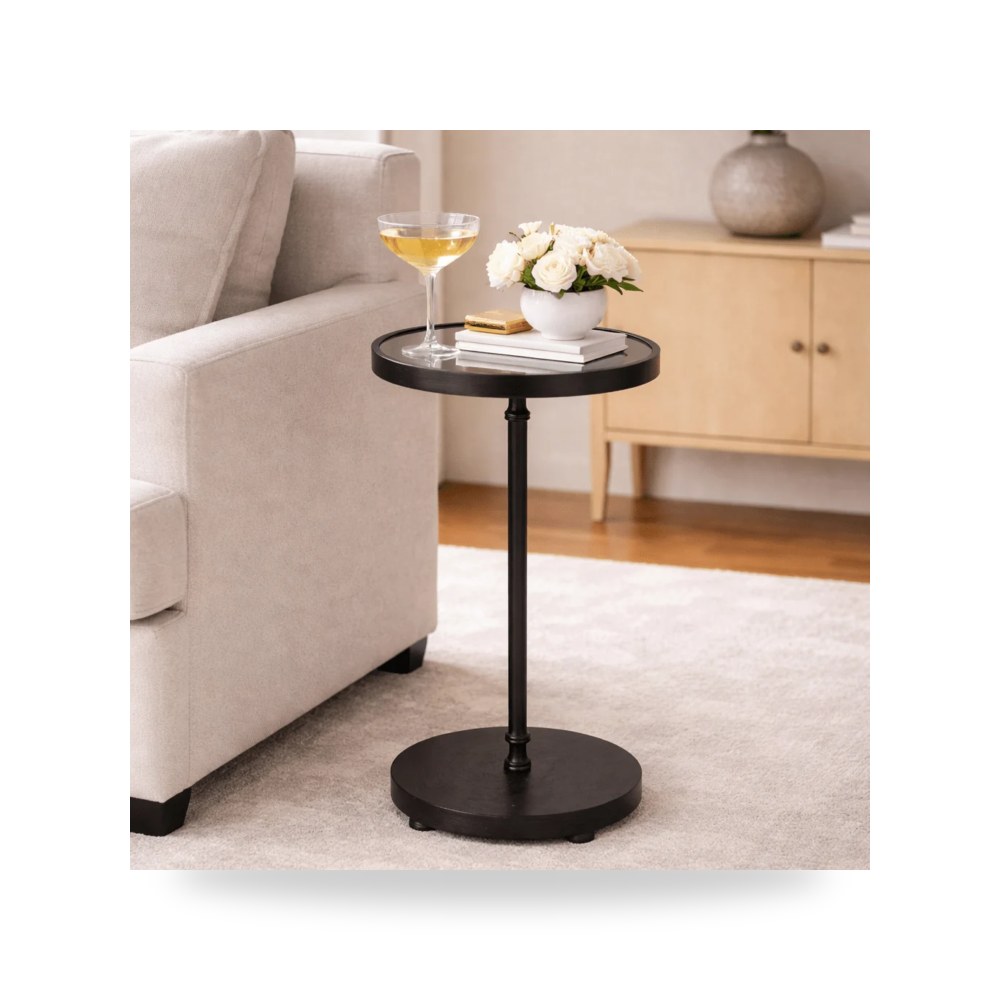 طاولة جانبية أسود أترموست Uttermost موديل 24069 N UTT
