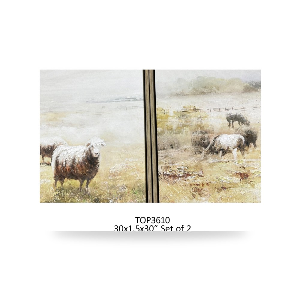 لوحة جدارية كانفس Crestview موديل CVTOP361 كريستفيو كولكشن Crestview Collection