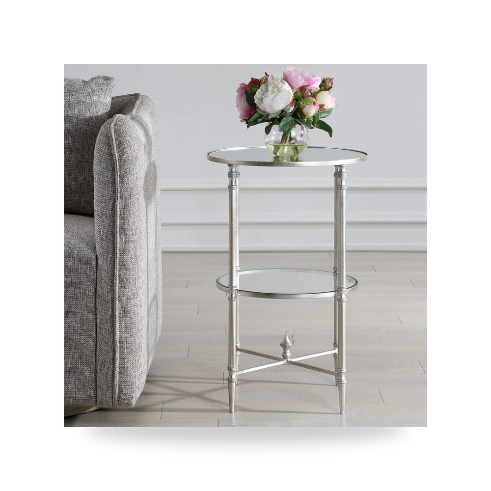 طاولة جانبية فضي أترموست Uttermost موديل 24289 SL UTT