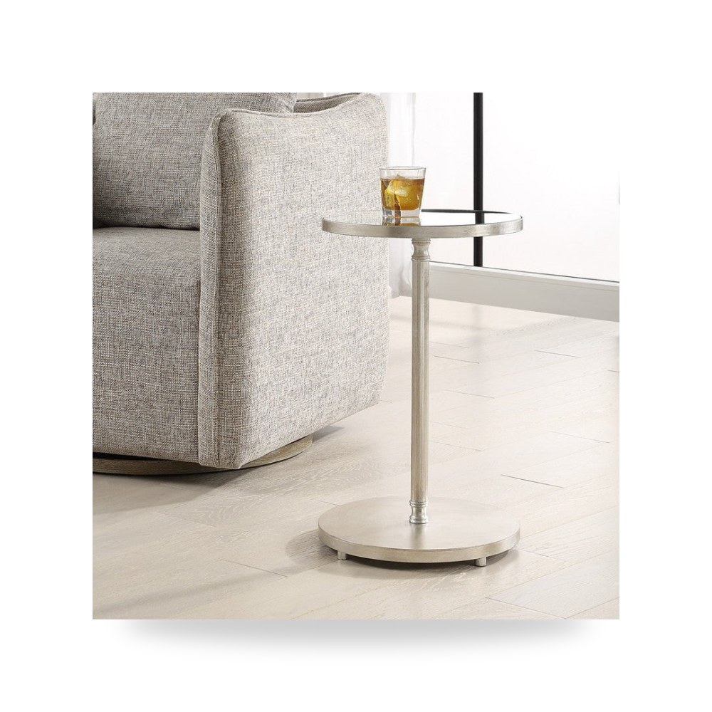 طاولة جانبية فضي أترموست Uttermost موديل 24311 SL UTT