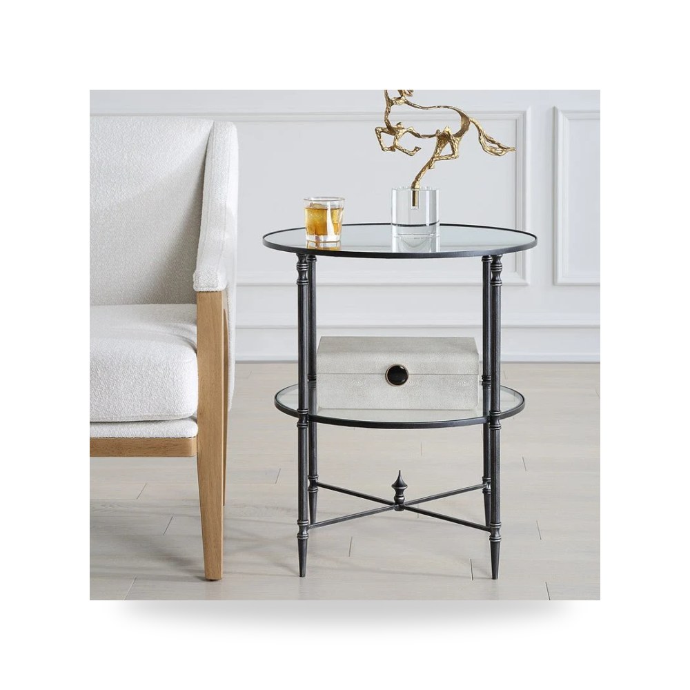 طاولة جانبية أسود أترموست Uttermost موديل 24297 N UTT