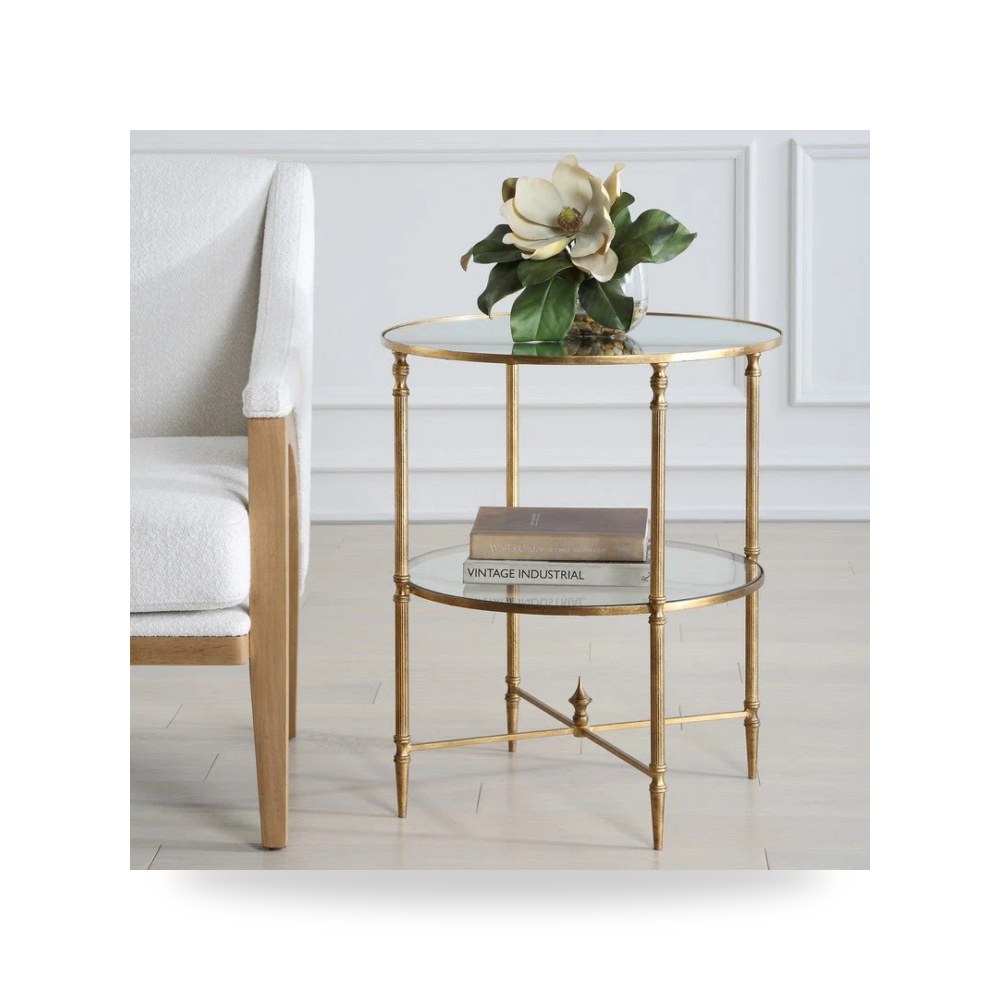 طاولة جانبية ذهبي أترموست Uttermost موديل 24297 UTT