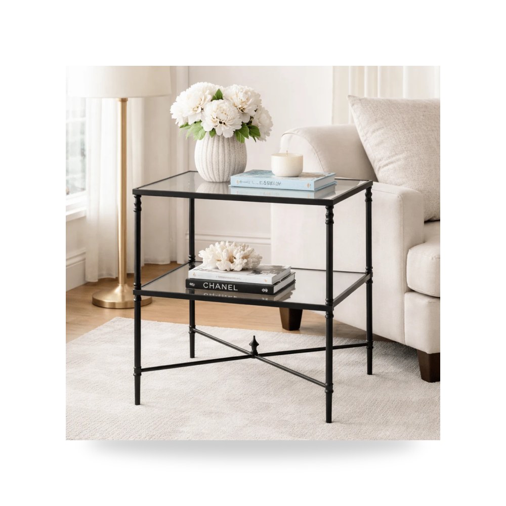 طاولة جانبية أسود أترموست Uttermost موديل 26120 N UTT